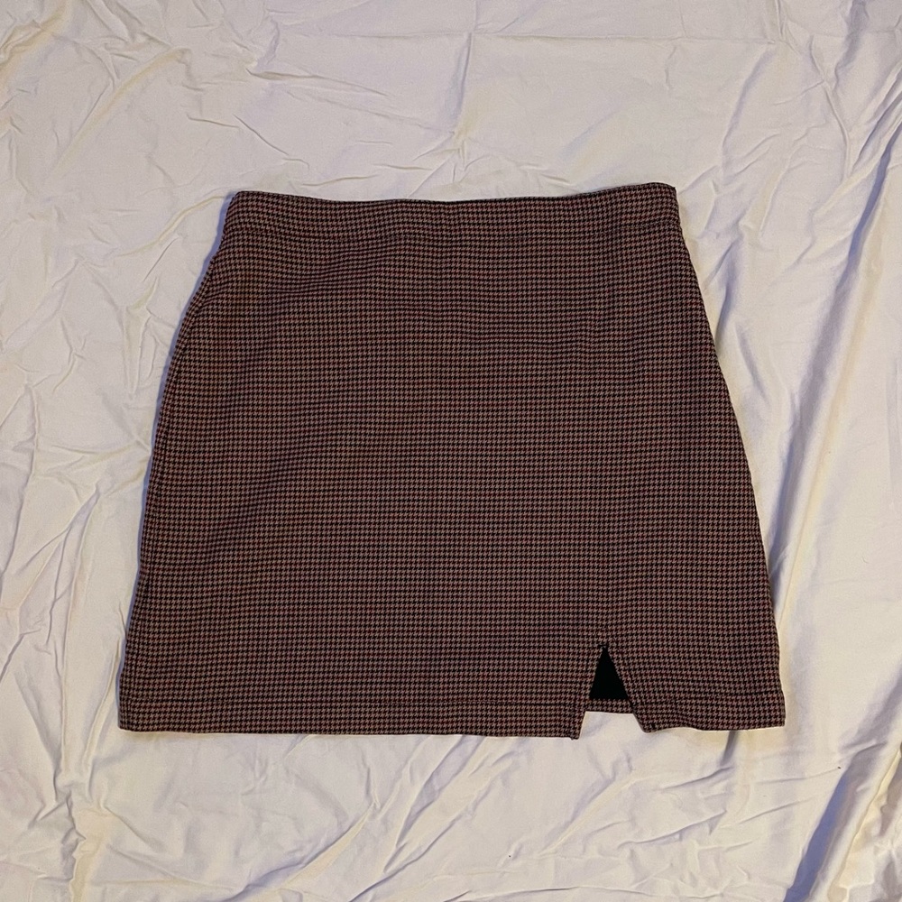 Abercrombie houndstooth mini skirt
